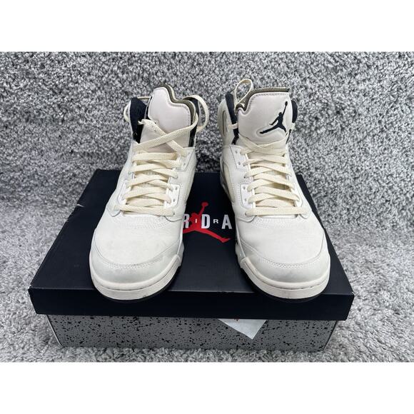 Air Jordan 5 Retro De Gs Orewood Off White Size 9.5 Preowned In Box main image 9